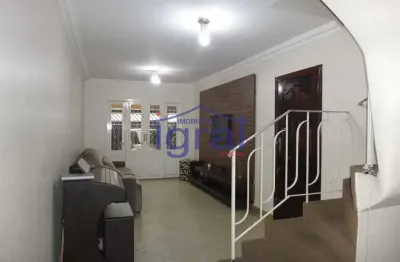 Sobrado com 3 dormitórios à venda, 160 m² por r$ 585.000,00 - vila campestre - são paulo/sp