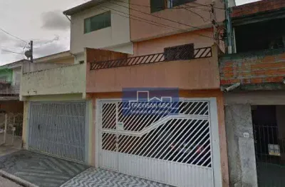Sobrado com 4 dormitórios à venda, 125 m² - taboão - são bernardo do campo/sp