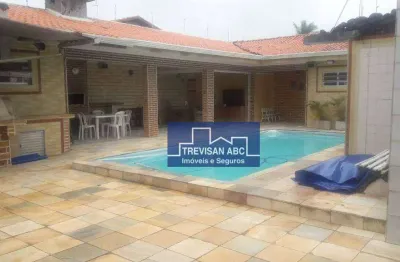 Casa com 4 dormitórios à venda, 350 m² - jardim suarão - itanhaém/sp