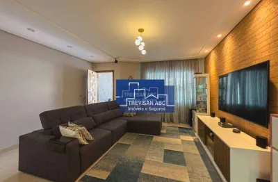 Sobrado com 3 dormitórios à venda, 180 m² - assunção - são bernardo do campo/sp