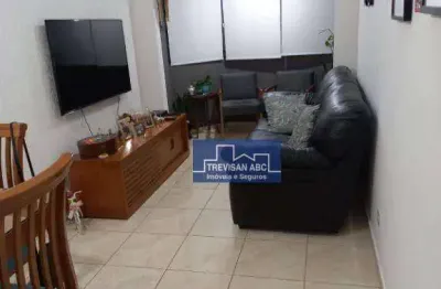 Apartamento com 3 dormitórios à venda, 72 m² - vila euclides - são bernardo do campo/sp