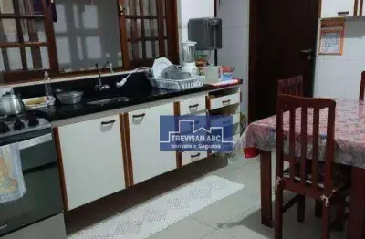 Sobrado com 3 dormitórios à venda, 132 m² - piraporinha - diadema/sp