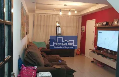 Sobrado com 3 dormitórios à venda, 110 m² - jardim calux - são bernardo do campo/sp