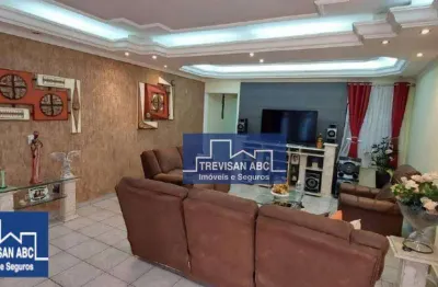 Sobrado à venda no jd. palermo/sbc; 2 dorms;suíte, 4 wcs; lavabos; 7 vagas de garagem; 225m²