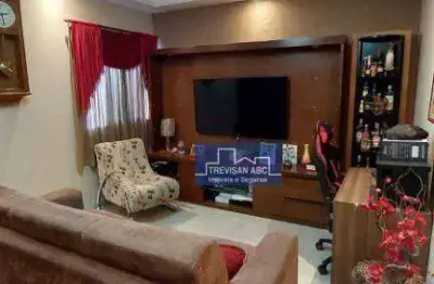 Cobertura com 2 dormitórios à venda, 161 m² - santa maria - santo andré/sp