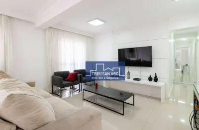 Apartamento com 3 dormitórios à venda, 120 m² - casa branca - santo andré/sp