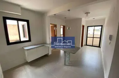 Apartamento com 2 dormitórios à venda, 43 m² - jardim ocara - santo andré/sp