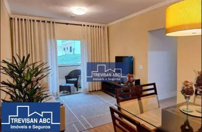 Apartamento com 2 dormitórios à venda, 70 m²  - jordanópolis - são bernardo do campo/sp