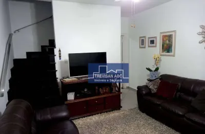 Sobrado à venda no valparaíso/santo andré / sp 02 dorms,sala de estar, sala de jantar, cozinha, 02 wcs, lavabo, 01 vaga de garagem,153m²