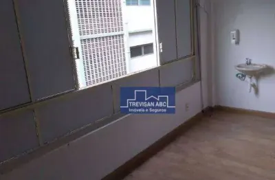 Sala comercial à venda / centro de são bernardo - sp 01 sala ampla, em ótimo acabamento, piso laminado e 01 wc, ar condicionado; 32m²