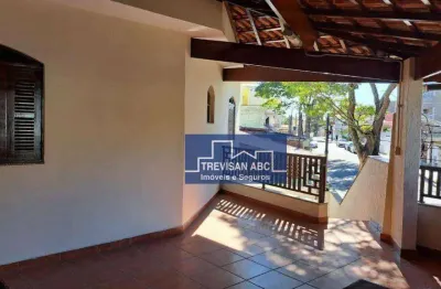 Sobrado à venda / vila curuçá – santo andré. 03 dorms, 01 suíte, 05 wc, churrasqueira, portão automático 204m²
