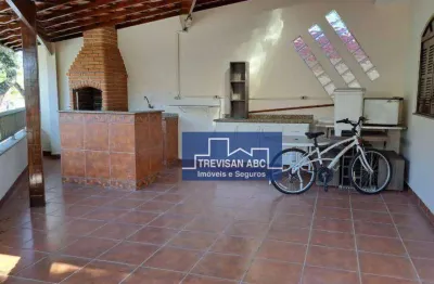 Sobrado à venda / vila curuçá – santo andré. 03 dorms, 01 suíte, 05 wc, churrasqueira, portão automático 204m²
