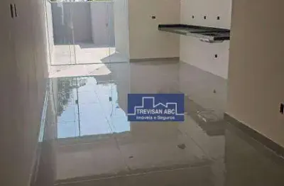 Sobrado com 3 dormitórios à venda, 115 m² - vila camilópolis - santo andré/sp