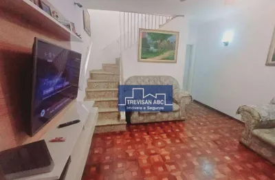 Sobrado com 3 dormitórios à venda, 157 m² - jardim calux - são bernardo do campo/sp