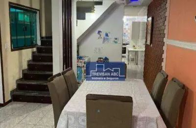 Sobrado com 3 dormitórios à venda, 233 m² - planalto - são bernardo do campo/sp