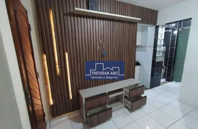 Sobrado com 2 dormitórios à venda, 130 m² - casa grande - diadema/sp