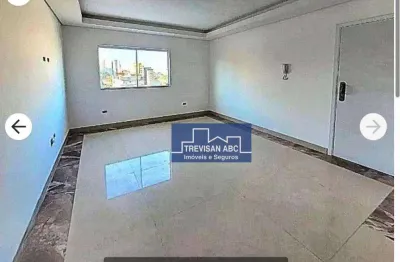 Cobertura com 2 dormitórios à venda, 110 m² - campestre - santo andré/sp