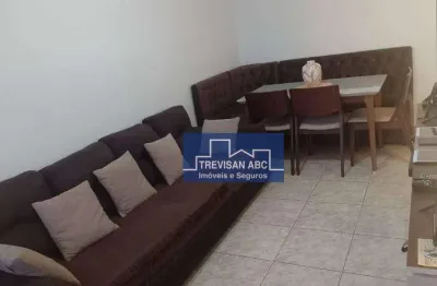 Apartamento com 2 dormitórios à venda, 80 m² - vila tibiriçá - santo andré/sp