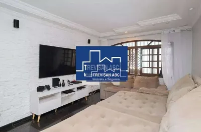 Sobrado com 3 dormitórios à venda, 250 m² - demarchi - são bernardo do campo/sp