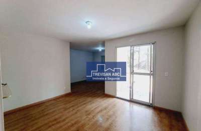 Apartamento com 2 dormitórios para alugar, 60 m² - planalto - são bernardo do campo/sp