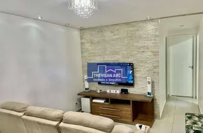 Apartamento com 2 dormitórios à venda, 55 m² - planalto - são bernardo do campo/sp