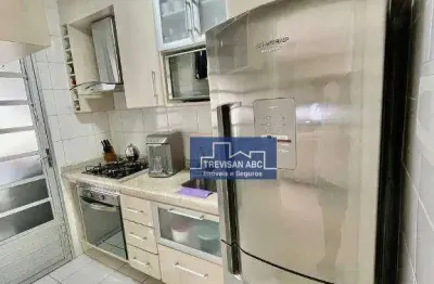 Apartamento com 2 dormitórios à venda, 55 m² - planalto - são bernardo do campo/sp
