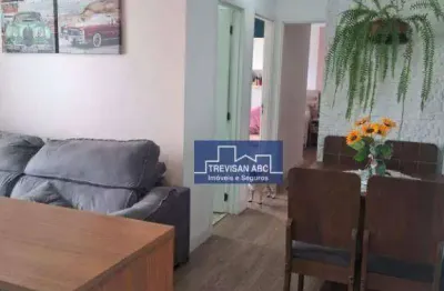 Apartamento com 2 dormitórios à venda, 49 m² por r$ 310.000,00 - paulicéia - são bernardo do campo/sp