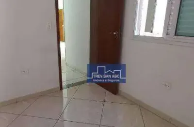 Cobertura com 2 dormitórios à venda, 73 m² - vila junqueira - santo andré/sp