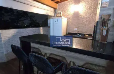 Cobertura com 2 dormitórios à venda, 96 m² - jardim paraíso - santo andré/sp