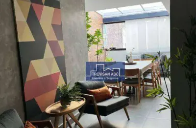 Cobertura com 2 dormitórios à venda, 110 m² - jardim nova petrópolis - são bernardo do campo/sp