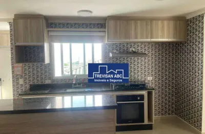 Cobertura com 2 dormitórios à venda, 90 m² - vila floresta - santo andré/sp