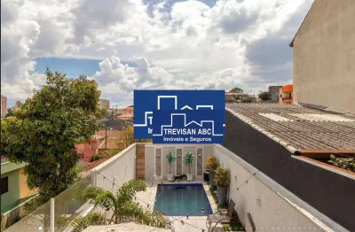Sobrado com 3 dormitórios para alugar, 170 m² - assunção - são bernardo do campo/sp