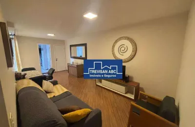Apartamento com 3 dormitórios à venda, 89 m² - campestre - santo andré/sp