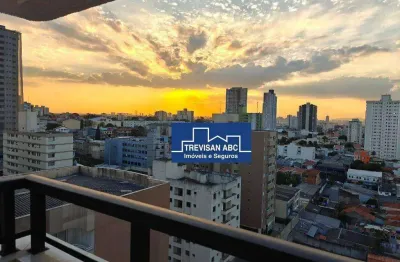 Apartamento com 3 dormitórios à venda, 92 m² - campestre - santo andré/sp