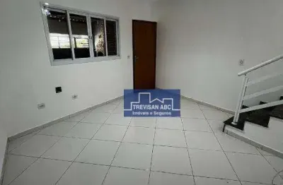 Sobrado com 2 dormitórios à venda, 108 m² - parque joão ramalho - santo andré/sp