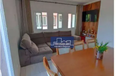 Sobrado com 3 dormitórios à venda, 125 m² - jardim vila rica - santo andré/sp