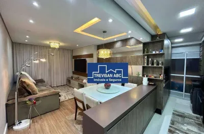 Apartamento com 3 dormitórios para alugar, 94 m² - centro - são bernardo do campo/sp
