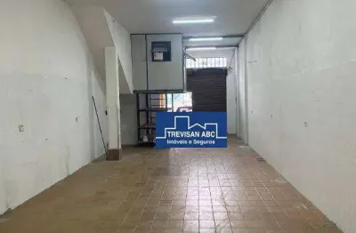 Salão para alugar, 116 m² - jardim vera cruz - são bernardo do campo/sp