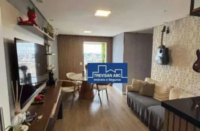 Apartamento com 3 dormitórios à venda, 60 m² - planalto - são bernardo do campo/sp