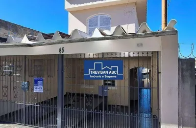 Sobrado com 2 dormitórios à venda, 130 m²- jardim alvorada - santo andré/sp