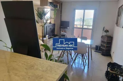 Apartamento com 1 dormitório à venda, 60 m²- jardim das quatro marias - são bernardo do campo/sp