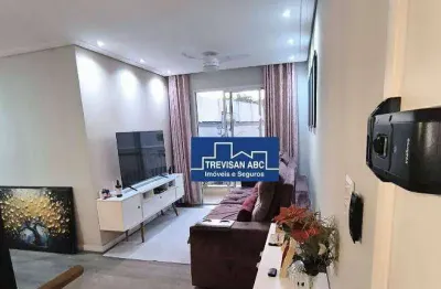 Apartamento com 2 dormitórios à venda, 52 m² - vila nogueira - diadema/sp