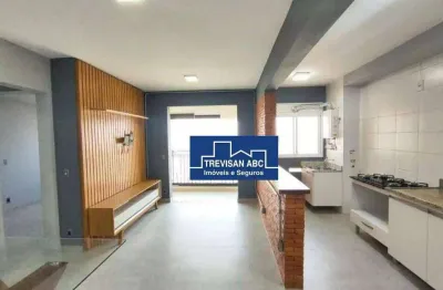 Apartamento com 1 dormitório para alugar, 55 m² - jardim olavo bilac - são bernardo do campo/sp