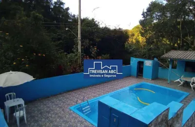 Chácara com 2 dormitórios à venda, 2400 m² por - Sítio Taquaral - Santo André/SP