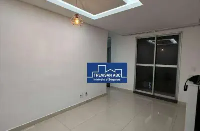 Apartamento com 2 dormitórios para alugar, 56 m² - Planalto - São Bernardo do Campo/SP