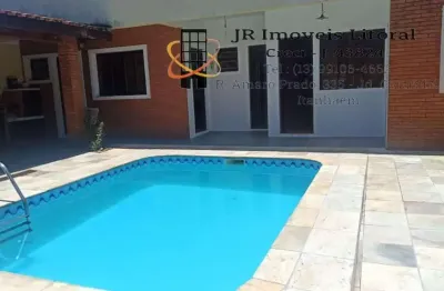 Casa para venda em itanhaém, jardim grandesp, 5 dormitórios, 2 suítes, 3 banheiros, 3 vagas