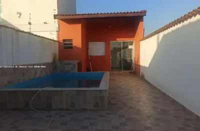 Casa geminada para venda em itanhaém, bopiranga, 1 dormitório, 1 banheiro, 2 vagas