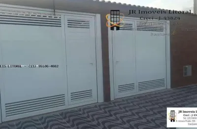 Casa térrea para venda em mongaguá, jardim regina, 2 dormitórios, 1 suíte, 2 banheiros, 1 vaga