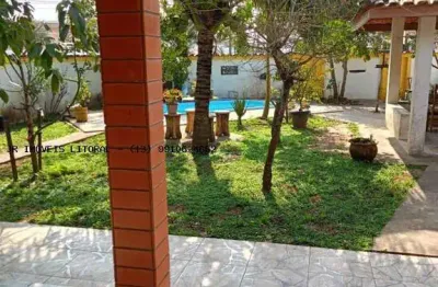 Casa térrea para venda em itanhaém, cibratel ii, 3 dormitórios, 1 suíte, 3 banheiros, 3 vagas