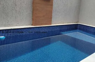 Casa em condomínio para venda em mongaguá, balneário anhanguera, 2 dormitórios, 2 suítes, 3 banheiros, 1 vaga